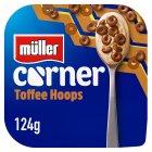 Muller Corner Toffee Yogurt with Chocolate Hoops 124g