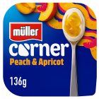 Muller Corner Peach & Apricot Yogurt 136g