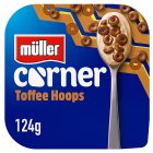 Müller Corner Toffee Yogurt With Chocolate Hoops 124g