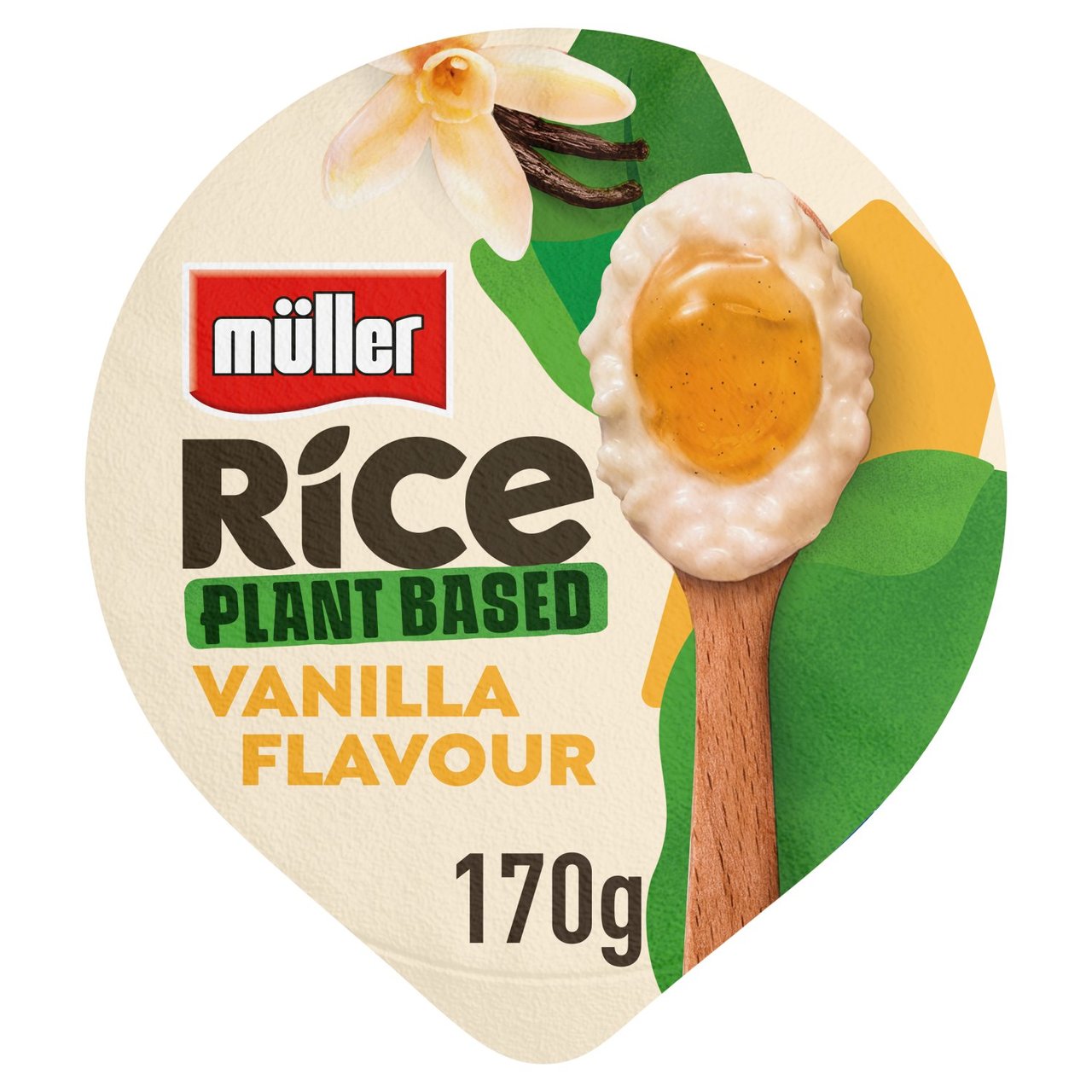 Muller Plant Based Rice Vanilla Dessert 170g