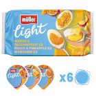 Muller Light Citrus Fat Free Yogurts 6 x 140g