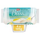 Muller Corner Bliss Whipped Greek Style Lemon Yogurts