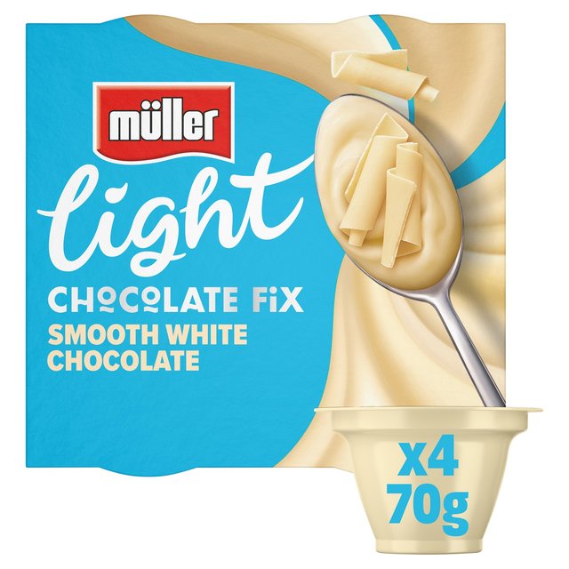 Mullerlight Smooth Desserts White Chocolate 4 x 70g