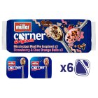 Muller Corner Mississippi Mud Pie Strawberry & Choc Orange Balls Yogurt  6 x 124g