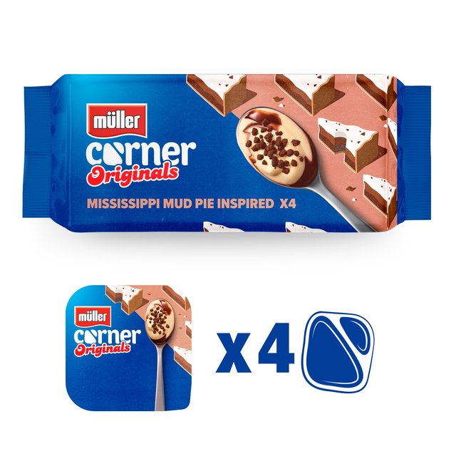 Muller Corner Originals Mississippi Mud Pie 4 x 124g