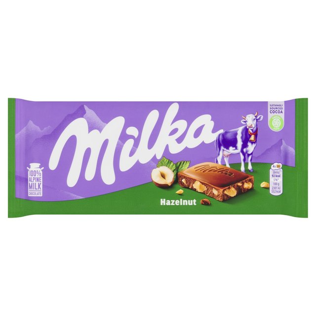 Milka Hazelnut Chocolate  100g