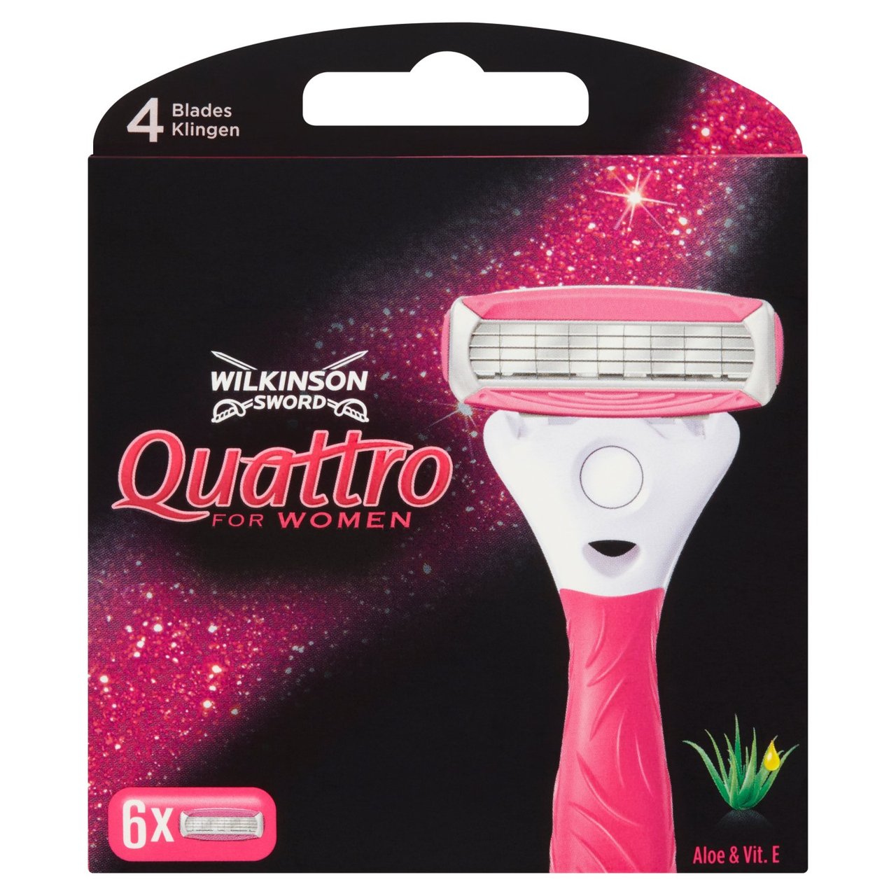 Wilkinson Sword Quattro For Women Razor Blades