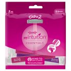 Wilkinson Sword Extra 2 Beauty Women's Disposable Razors 5 per pack