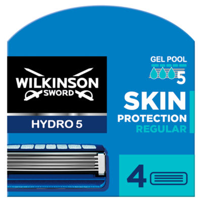 Wilkinson Sword Hydro 5 Skin Protection Men's Razor Blade Refills x 4