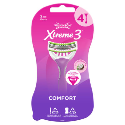 Wilkinson Sword Xtreme 3 Beauty Women's Disposable Razors 