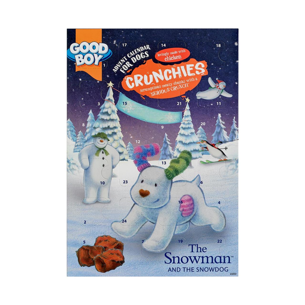 Good Boy The Snowman & The Snowdog Christmas Dog Advent Calendar