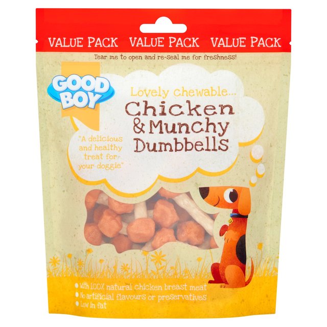 Good Boy Chicken & Munchy Dumbbells 280g