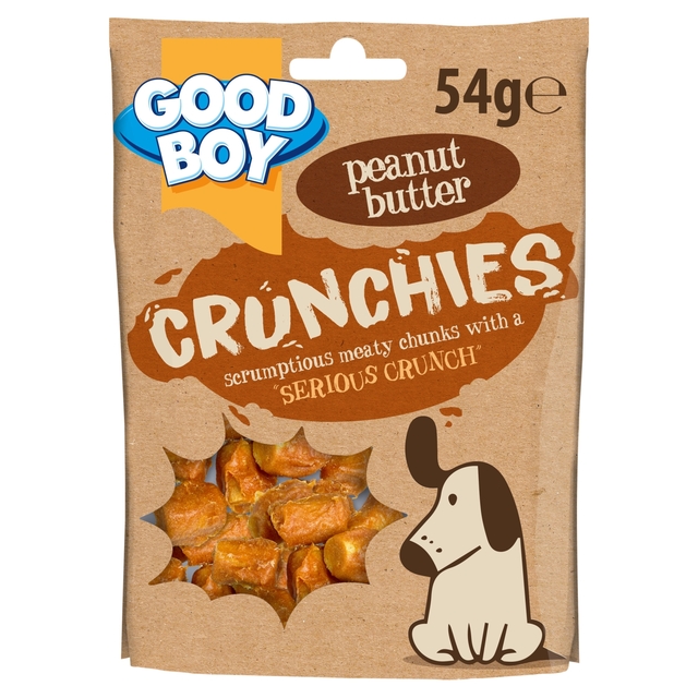 Good Boy Crunchies Peanut Butter Dog Treats 54g