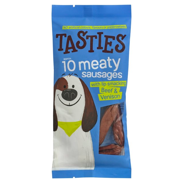 Tasties Beef & Venison Sausages  60g