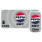 Pepsi Diet Cans