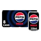 Pepsi Max 8x330ml