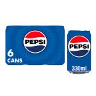 Pepsi Cans 6x330ml