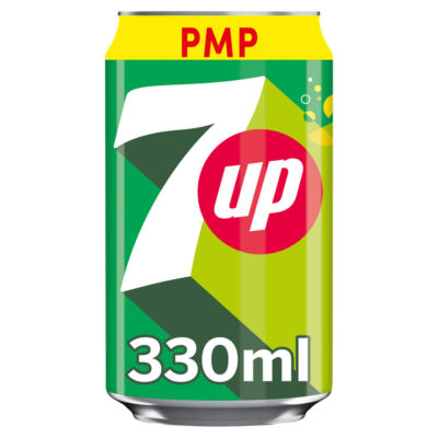 7UP Regular Lemon & Lime Can 330ml