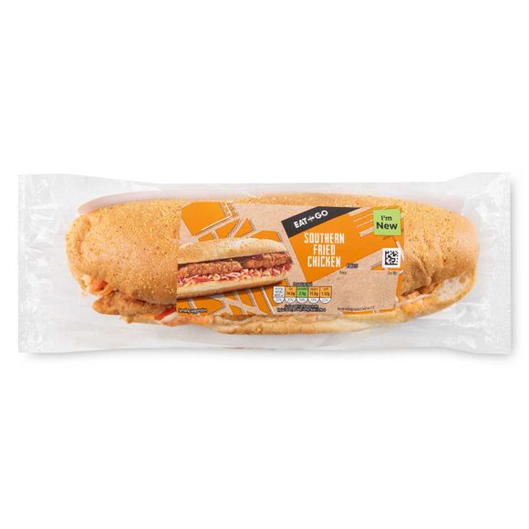 Eat & Go Southern Fried Chicken Sub Roll 205g