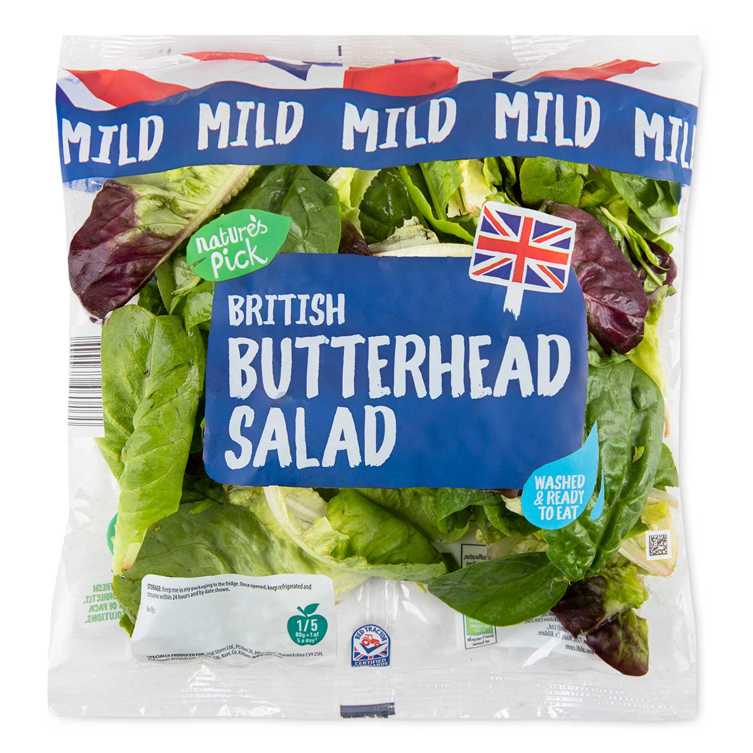 Nature's Pick British Butterhead Salad 80g