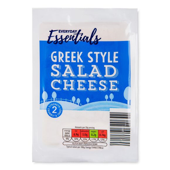 Everyday Essentials Greek Style Salad Cheese 200g