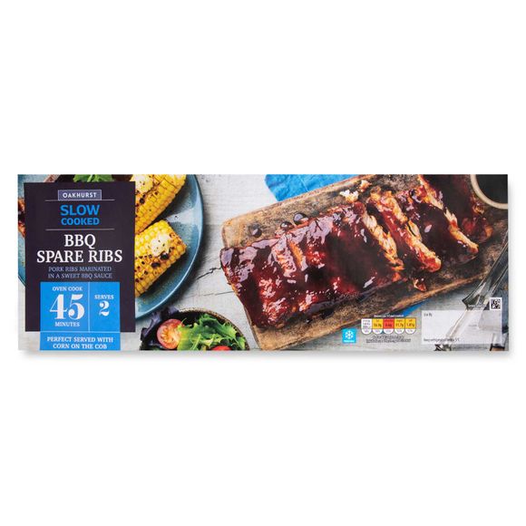 Oakhurst Sweet BBQ Pork Ribs 600g