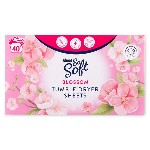 Almat So Soft Blossom Tumble Dryer Sheets 40 Pack