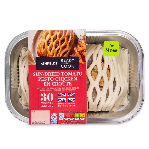 Ashfields Sun-dried Tomato Pesto Chicken En Croûte 406g