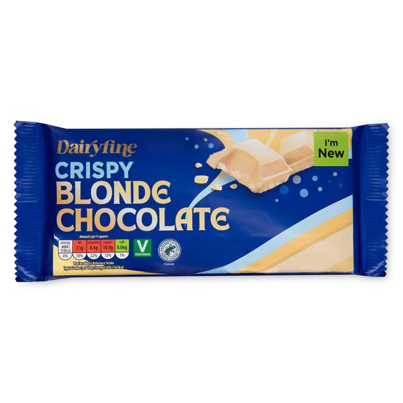 Dairyfine Blonde Chocolate 160g