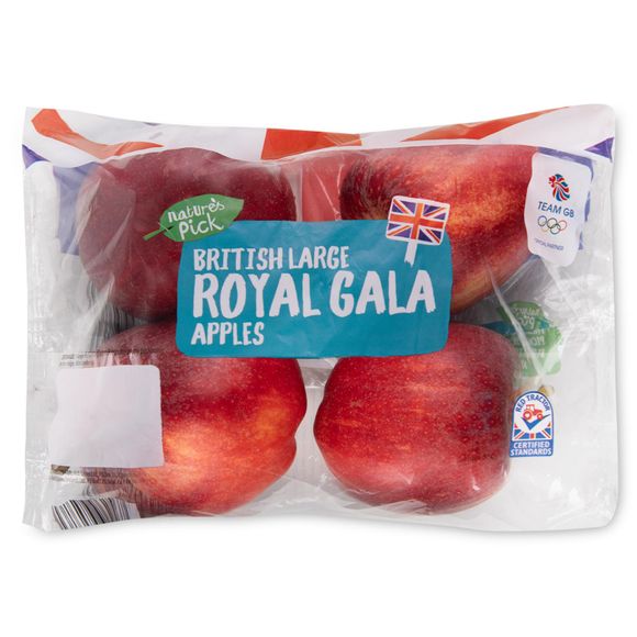 Nature's Pick Royal Gala Apples 4 Pack