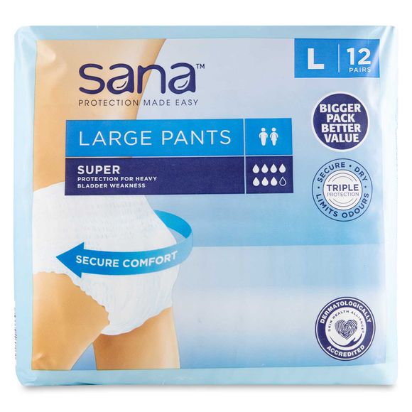 ASDA UNISEX Discreet Underwear Incontinence Pants Medium - HelloSupermarket