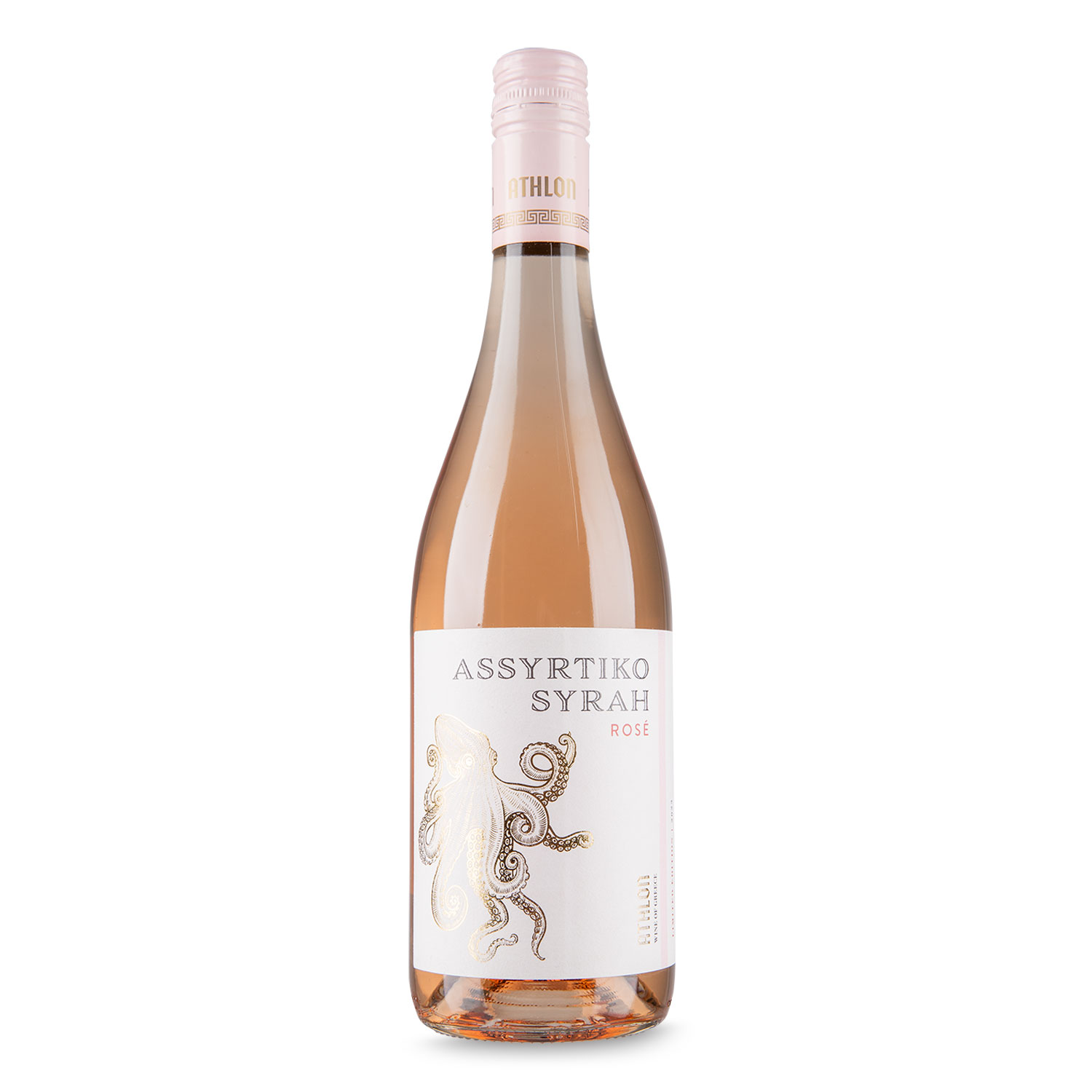 Athlon Assyrtiko Syrah Rose 75cl