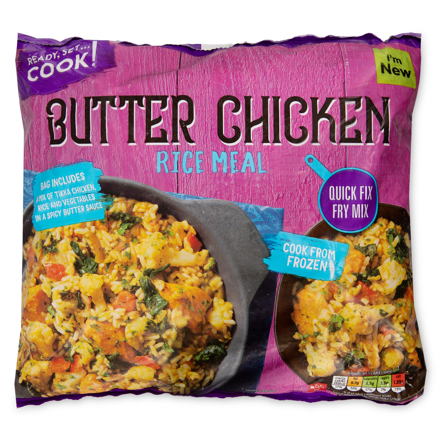 Ready, Set…Cook! Butter Chicken Rice Meal 700g