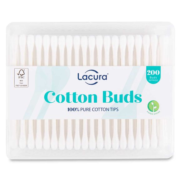 Lacura Cotton Buds 200 Pack