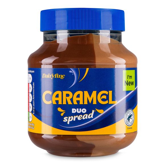 Dairyfine Caramel Duo Spread 400g