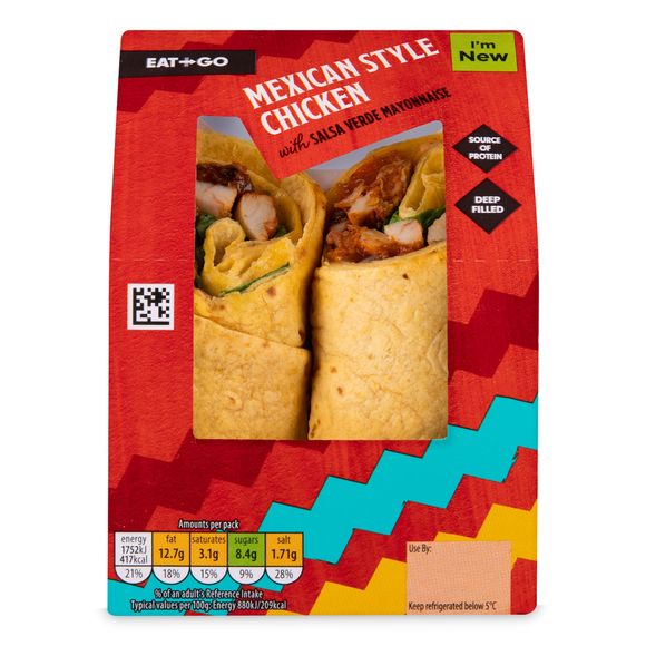 Eat & Go Mexican Style Chicken 1 Pack