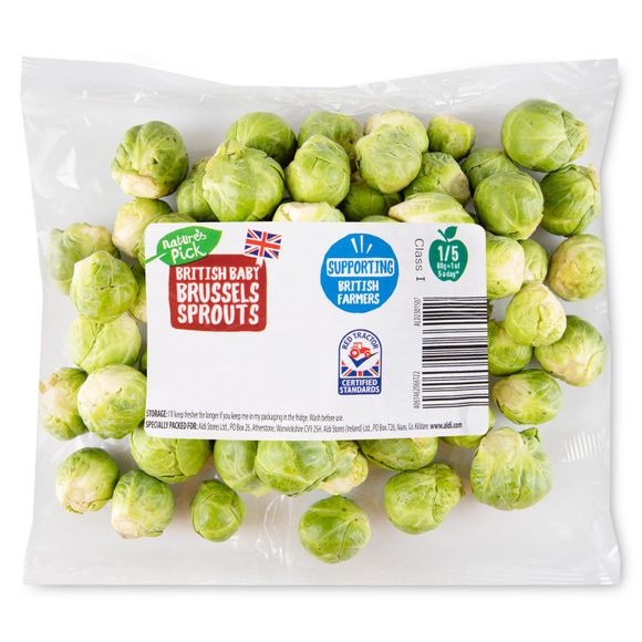 Nature's Pick Baby Brussels Sprouts 350g