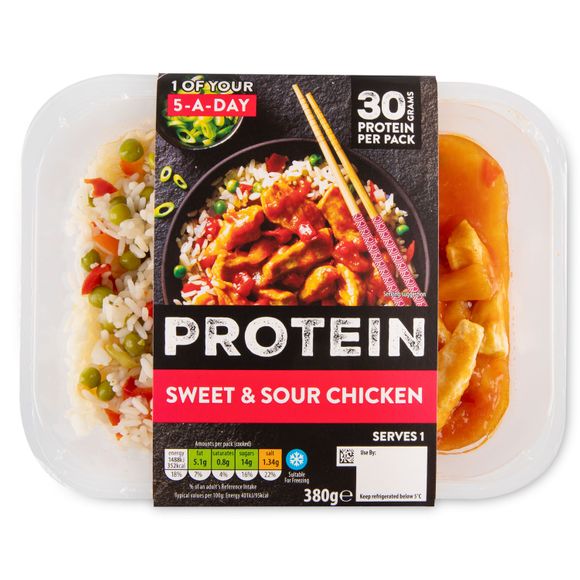 Inspired Cuisine Protein Sweet & Sour Chicken 380g