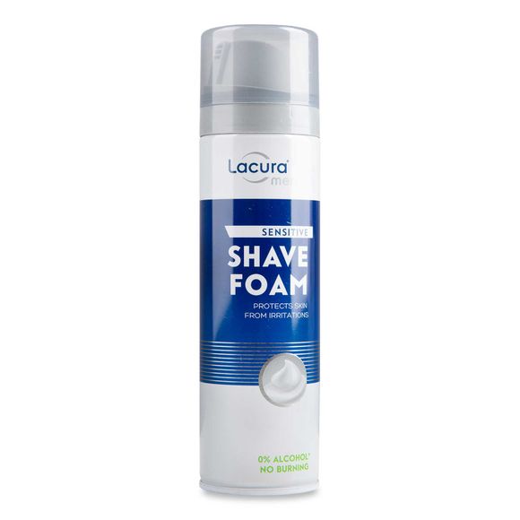 Lacura Men's Sensitive Shave Foam 250ml