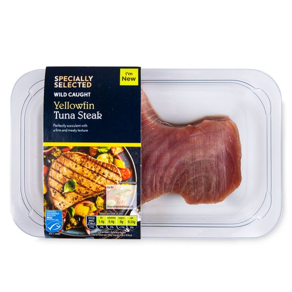 Specially Selected Wild Caught Yellowfin Tuna Steak 200g