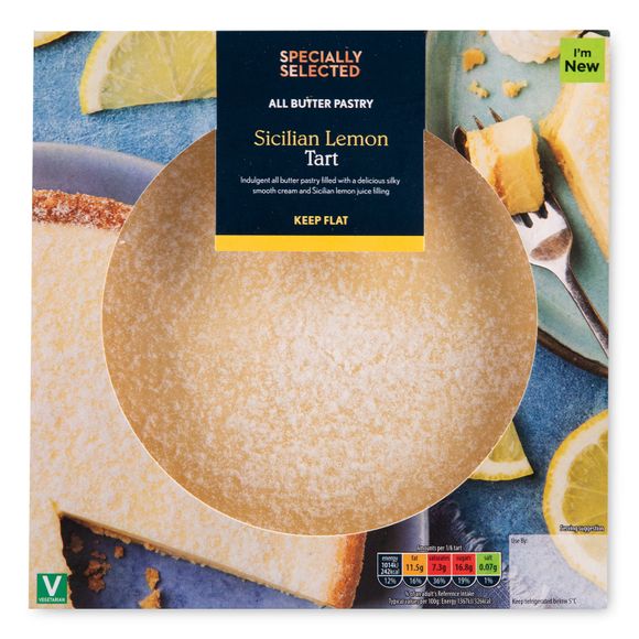 Specially Selected Sicilian Lemon Tart 445g