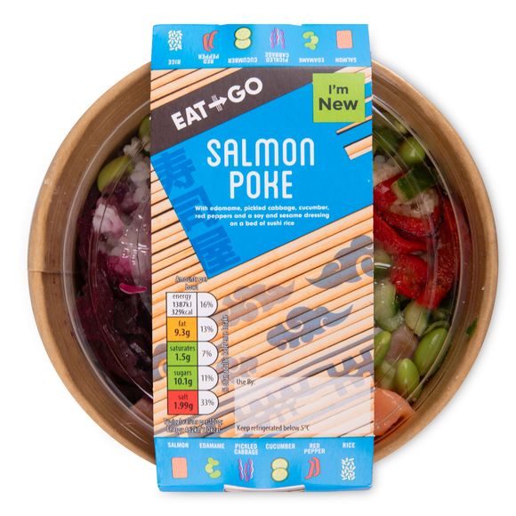 Eat & Go Salmon Poke 300g