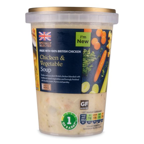 Specially Selected Chicken & Vegetable Soup 600g