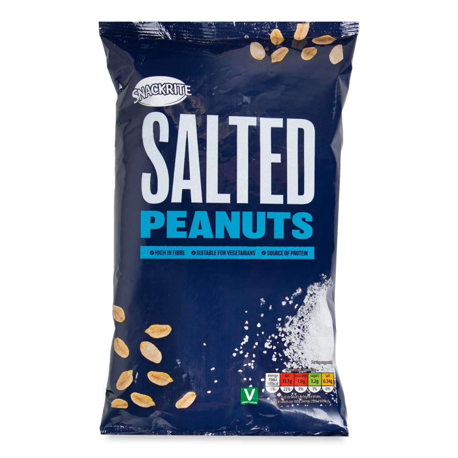 Snackrite Roasted & Salted Peanuts 400g