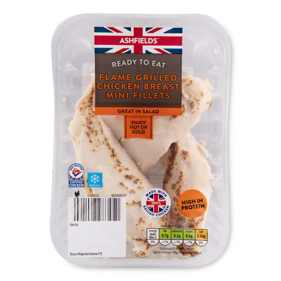 Ashfields Flame Grilled Chicken Breast Mini Fillets 170g