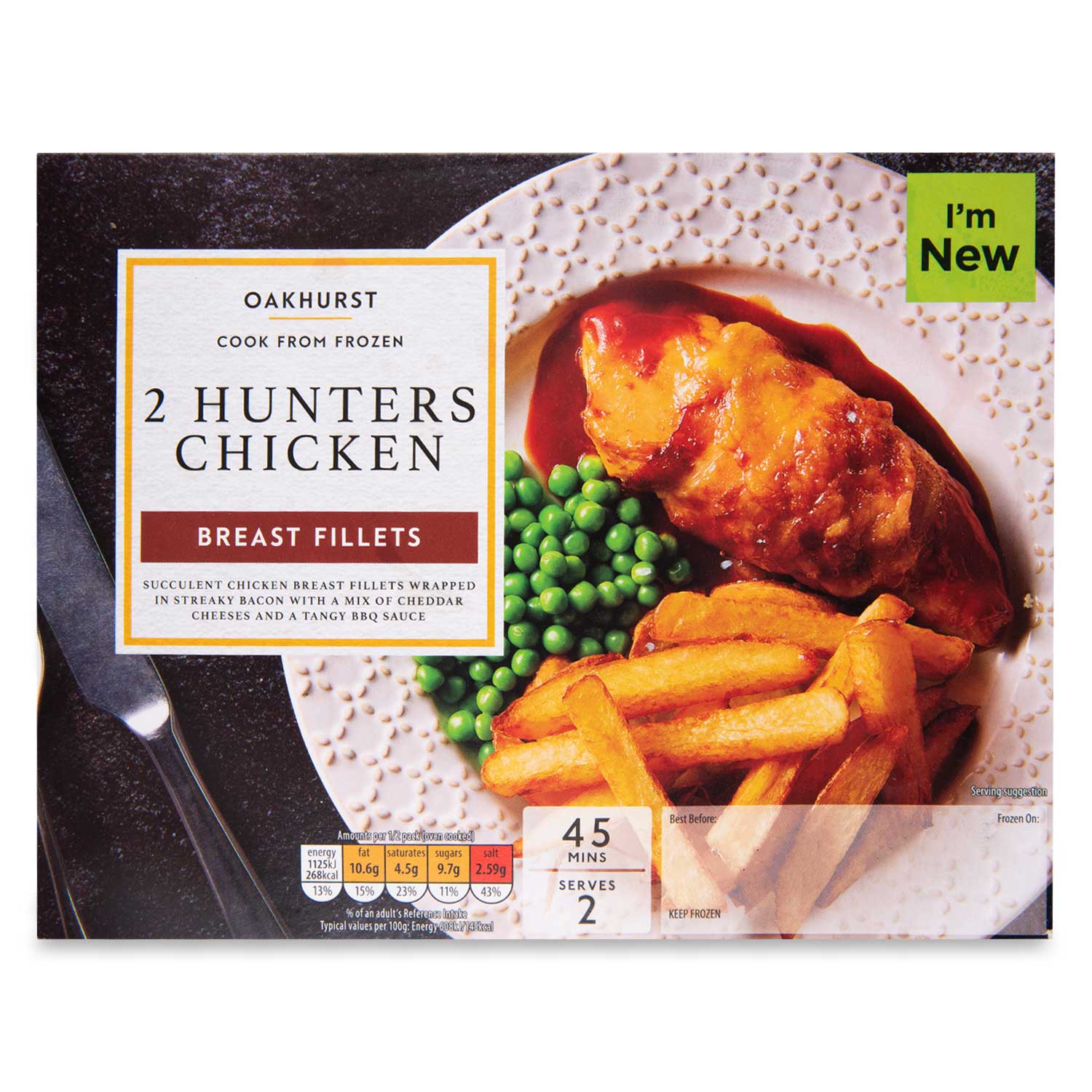 Oakhurst Hunters Chicken Breast Fillets 430g/2 Pack