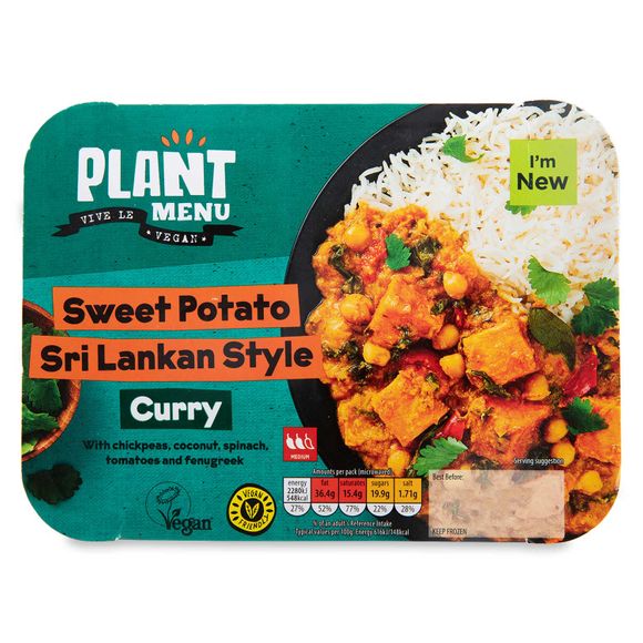 Plant Menu Sweet Potato Sri Lankan Style Curry 400g