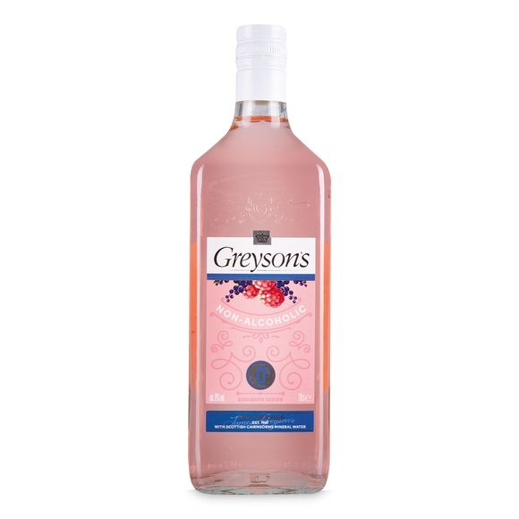 Greyson's Alcohol Free Pink Berries Gin 70cl