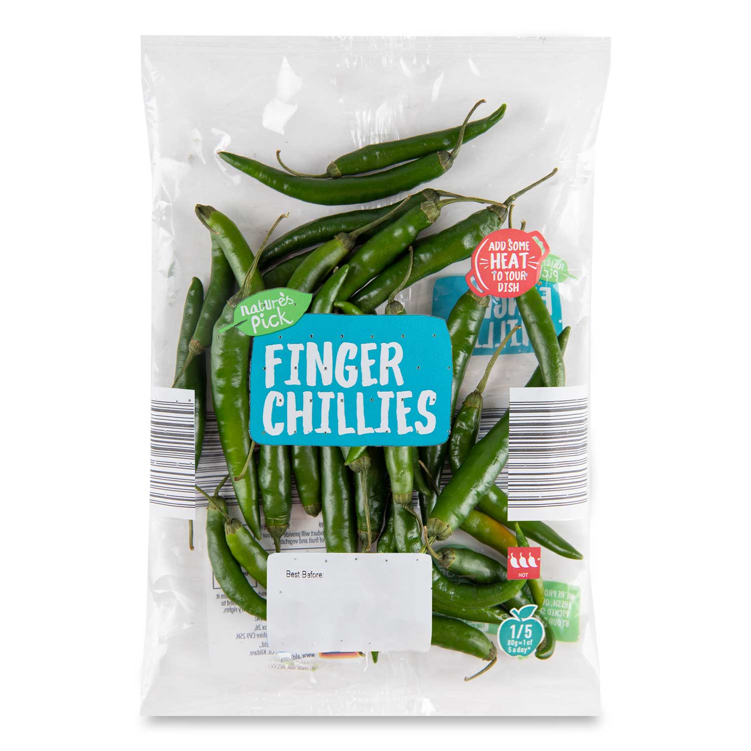 Nature's Pick Finger Chillies 80g