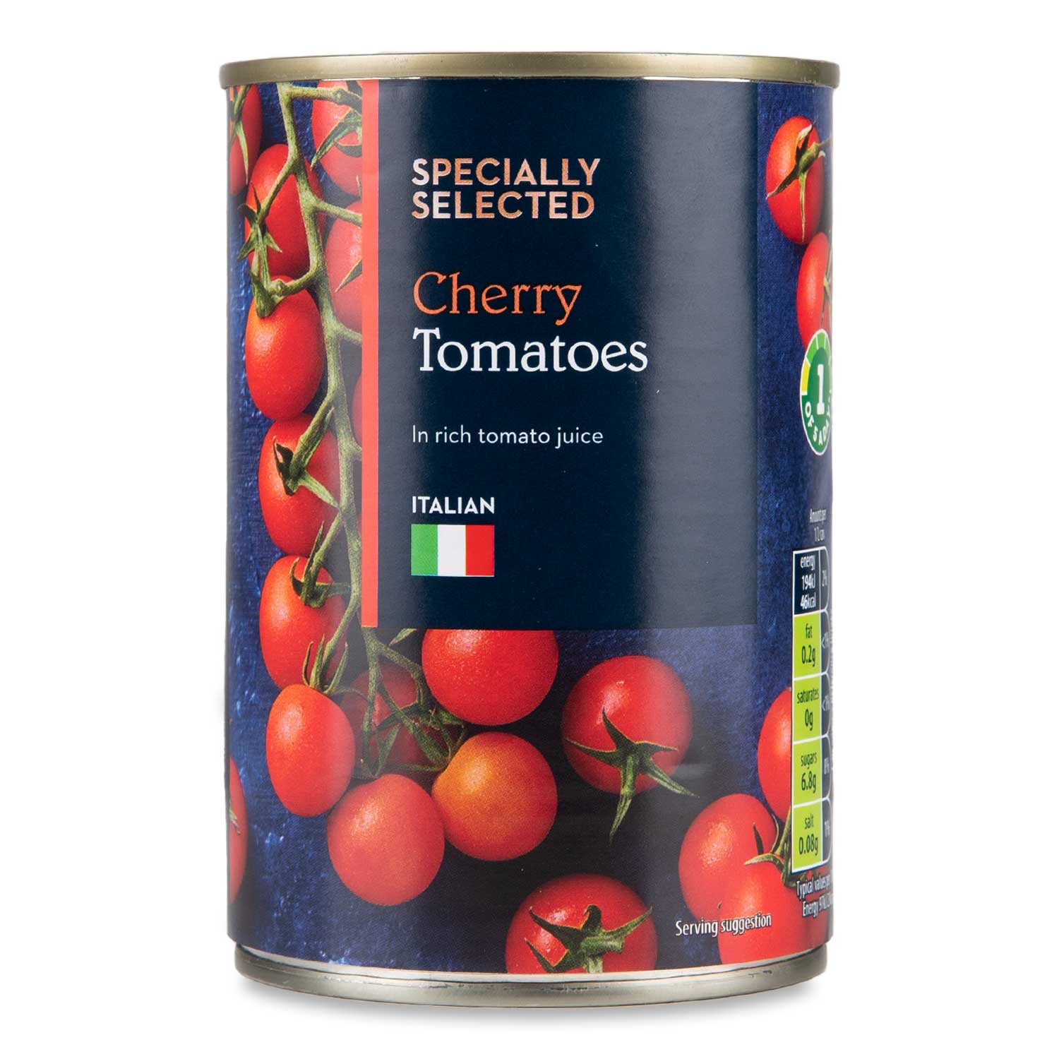 Specially Selected Cherry Tomatoes In Rich Tomato Juice 400g (240g Drained)